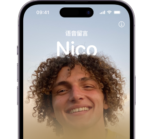 乐山苹果15服务站分享iPhone15实时语音留言开启方法 